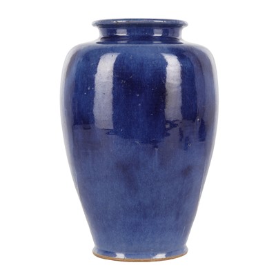 Lot 75 - A Chinese Yixing flambé-glazed vase, 19th century, signed Ge Mingxiang