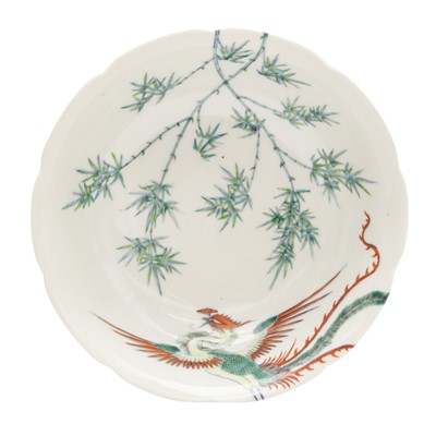 Lot 642 - A Chinese 'phoenix' bowl, Qing dynasty, 19th century