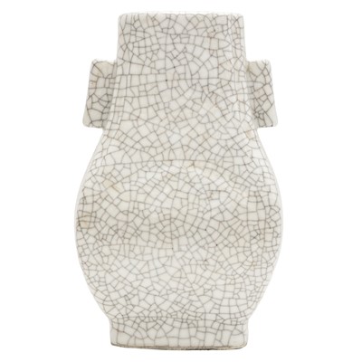 Lot 625 - A Chinese Ge-type 'hu' vase, Qing dynasty, 19th century