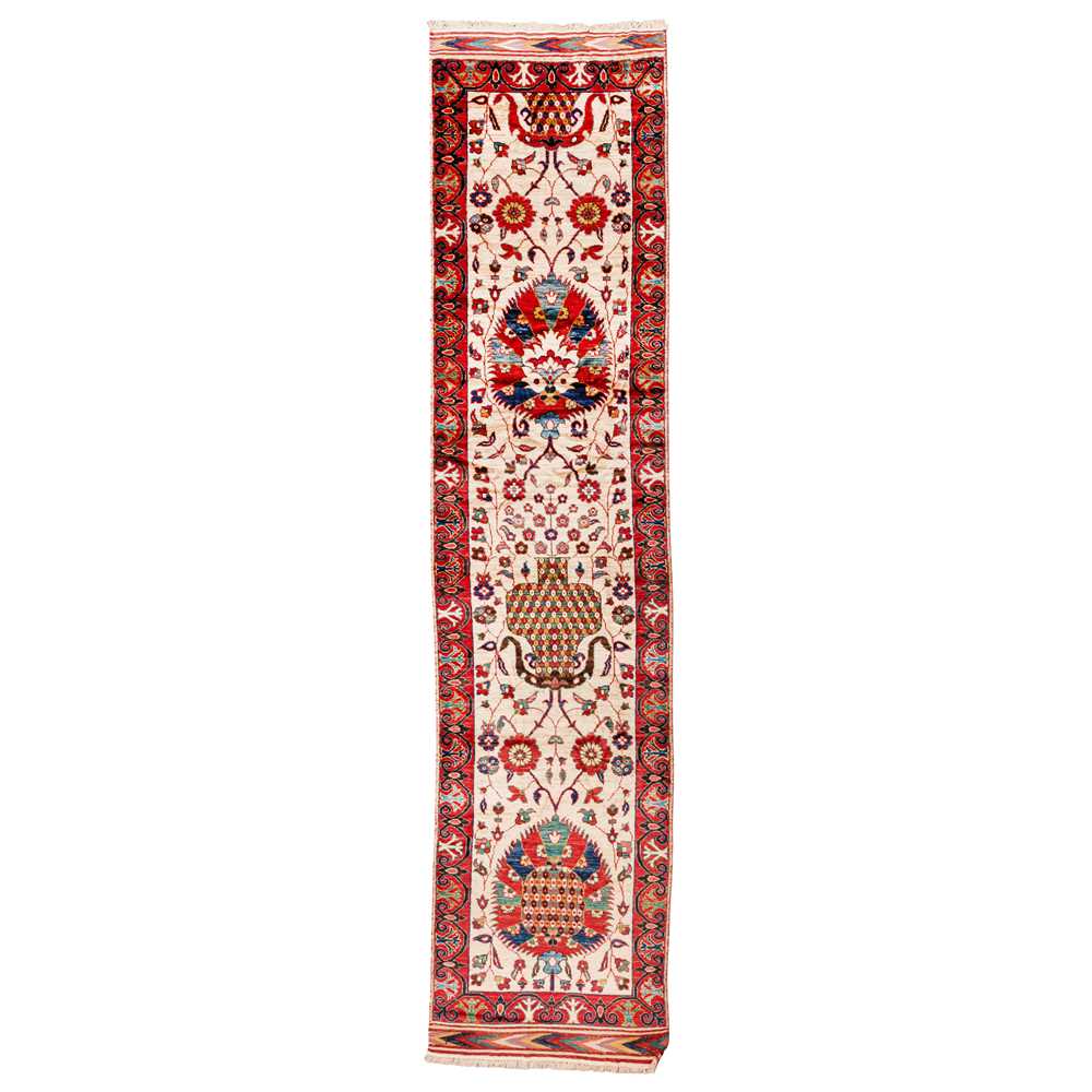 Lot 77 - A fine north-east Persian runner