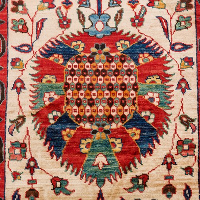 Lot 77 - A fine north-east Persian runner