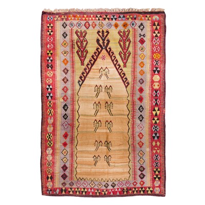 Lot 45 - A fine Central Anatolian prayer kilim, Turkey