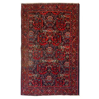 Lot 88 - An antique Sarouk rug, west Persia