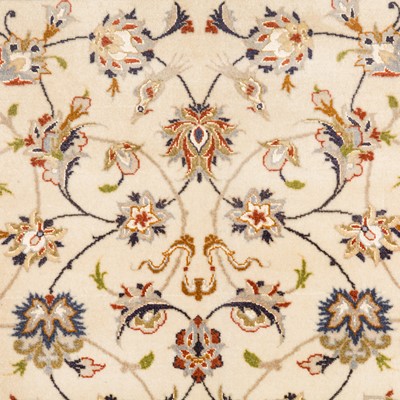 Lot 75 - A very fine Part silk Tabriz rug, north-west Persia