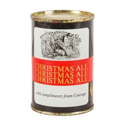 Lot 54 - Courage Christmas Ale (Circa 1965-68) - 1 Can