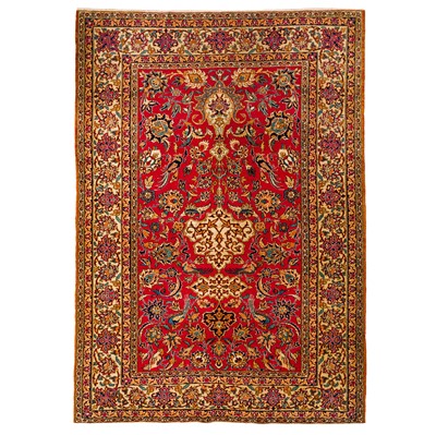 Lot 41 - A very fine Isfahan rug, central Persia