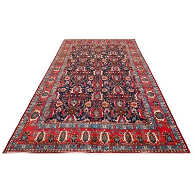 Lot 57 - A fine, signed Veramin carpet, north Persia