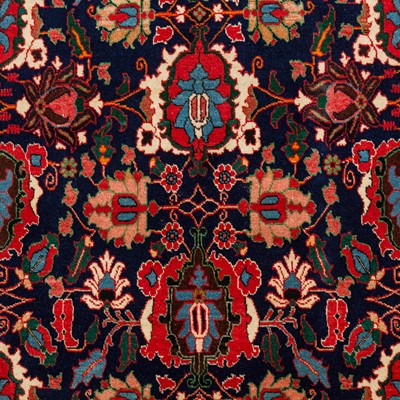 Lot 57 - A fine, signed Veramin carpet, north Persia
