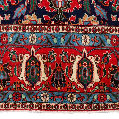 Lot 57 - A fine, signed Veramin carpet, north Persia