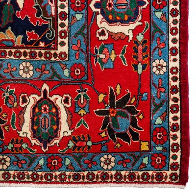 Lot 57 - A fine, signed Veramin carpet, north Persia