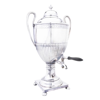 Lot 35 - A silver plated candelabrum by Mappin, Webb & Co