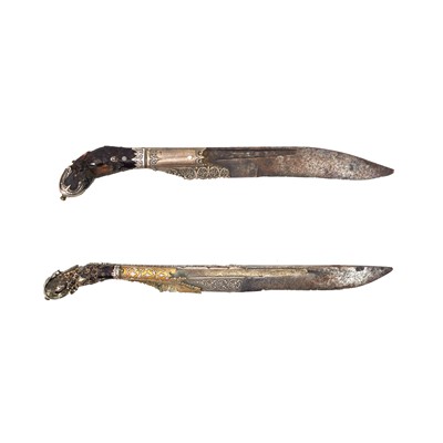 Lot 341 - Two late 18th or early 19th century South Asian Piha Kaetta dagger
