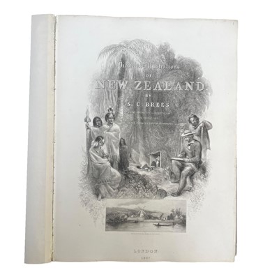 Lot 95 - Brees (Samuel) Pictorial illustrations of New Zealand, 1849