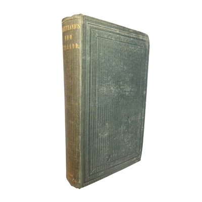 Lot 119 - Shortland (Edward) The Southern Districts of New Zealand; a Journal, First edition, 1851