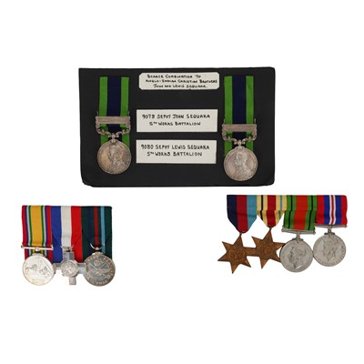 Lot 357 - A small mixed collection of medals
