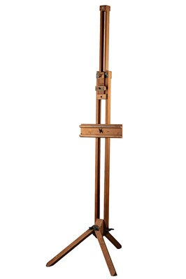 Lot 209 - Early 20th Century Winsor & Newton, London. Large Radial Easel
