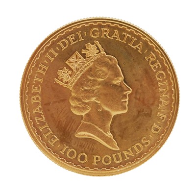 Lot 545 - GB Gold Coin- 22ct Full Britannia