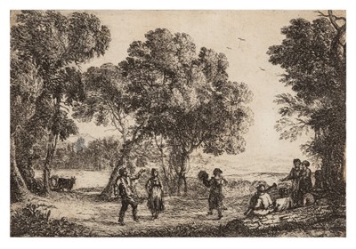 Lot 58 - Claude Lorrain (French, 1604/05-1682)