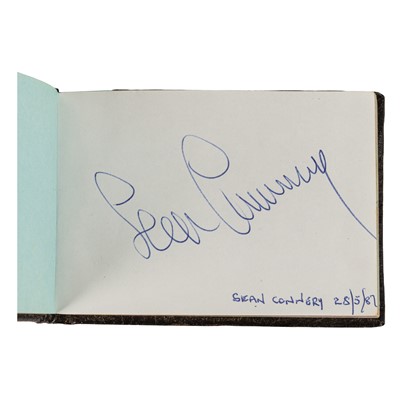 Lot 47 - Autograph Album.- Incl. Sean Connery