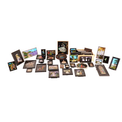 Lot 180 - Large collection of boxes and pictures made with butterfly wings