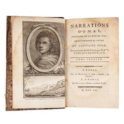 Lot 99 - Cook. [Baston] Narrations d'Omaï, and other travel.