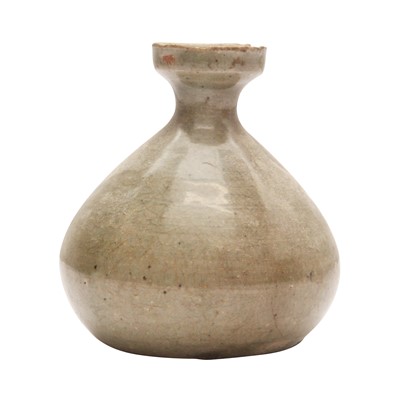Lot 800 - A small Korean celadon-glazed vase, Goryeo dynasty