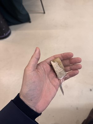 Lot 533 - A Chinese archaistic jade sword slides, 18th/19th century or earlier