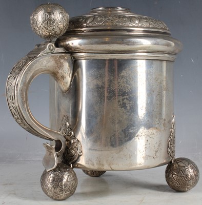 Lot 6 - An early 20th Century Swedish silver peg...