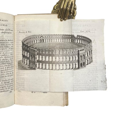 Lot 2 - Maffei (Scipione) De gli Anfiteatri e singolarmente del veronese, 1728