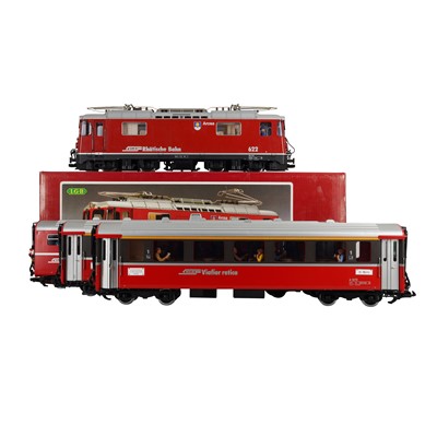 Lot 374 - A boxed Lehman LGB (2043) G scale railway