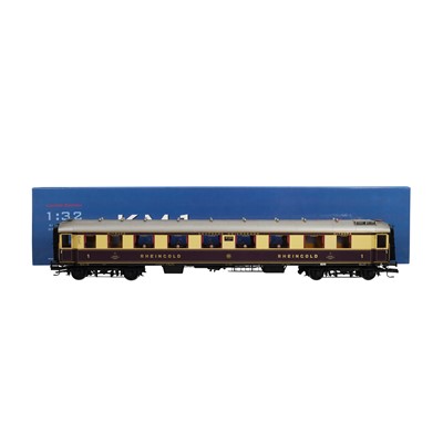 Lot 388 - KM1 Gauge 1 Rheingold Train Set, 5-piece Carriage Set
