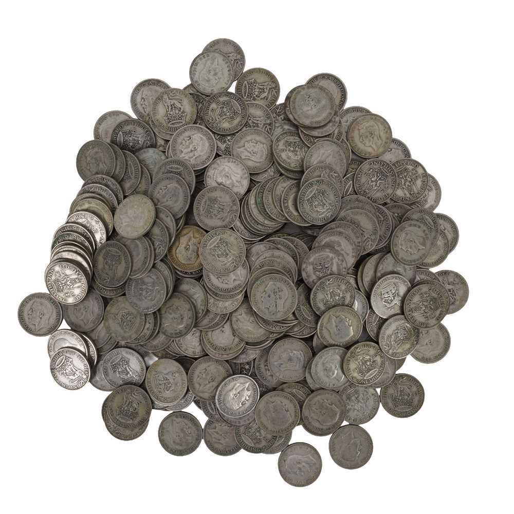 Lot 24 - GB Silver Coins- Pre 1946 George V and George VI