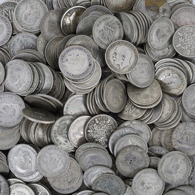 Lot 23 - GB Silver Coins- Pre 1946 George V and George VI