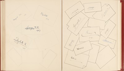Lot 461 - Autograph Album.- British & European Royalty