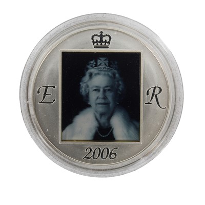 Lot 29 - A Royal Mint Equanimity Queen Elizabeth II 80th birthday medallion