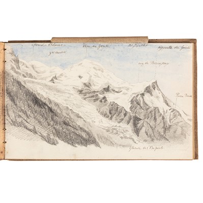 Lot 46 - Labouchere. An archive of Journals and art sketchbooks. 1822-69