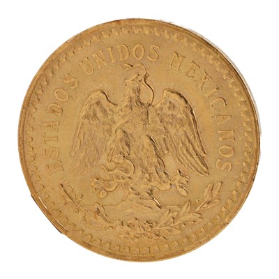 Lot 2 - Mexico - 50 Pesos 21ct gold coin