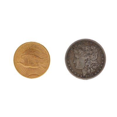 Lot 5 - United States of America- Double Eagle 20 Dollar 21ct gold coin