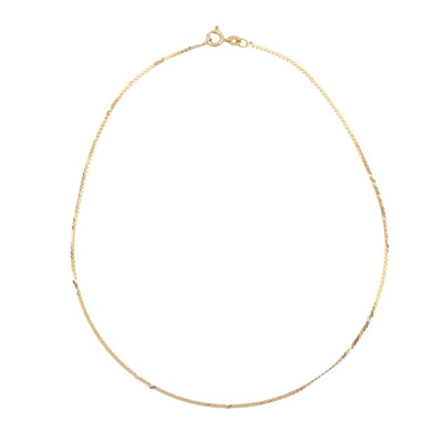 Lot 383 - Unoaerre | A serpentine chain necklace