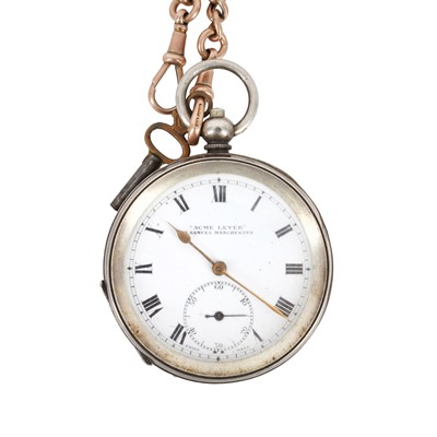 Lot 499 - H. Samuel Pocket Watch and Watch Chain