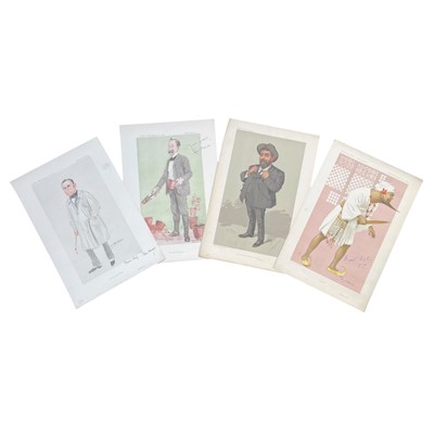 Lot 256 - Vanity Fair: A collection of 17 lithographs signed by the sitters
