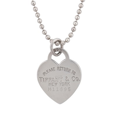 Lot 133 - Tiffany & Co, Ι A 'Return to Tiffany' heart necklace