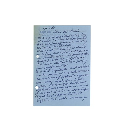 Lot 13 - Kokoschka (Oskar)