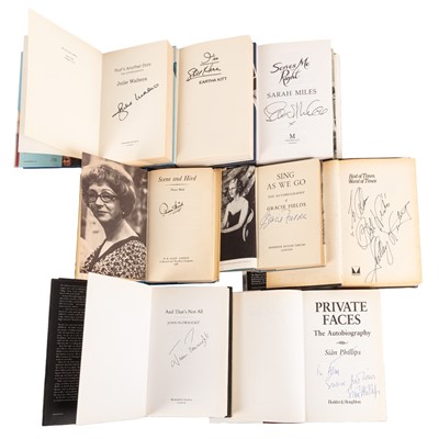 Lot 64 - Autograph Collection.- Actresses & Entertainers
