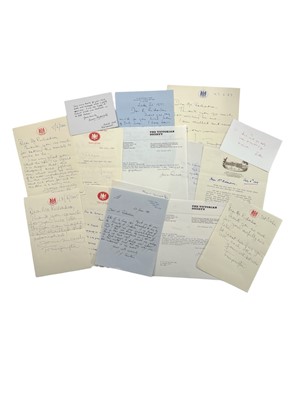 Lot 67 - Autograph Collection.- Bletchley Park Codebreakers & Operatives