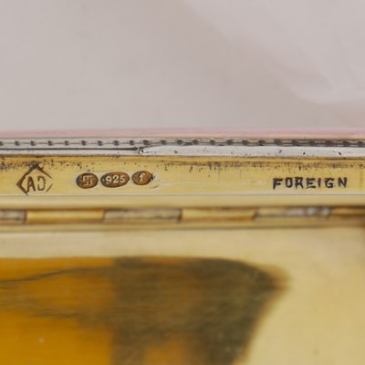 Lot 45 - Possibly Austrian, with import marks for Glasgow by Alfred Dunhill circa 1930