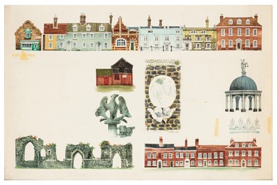 Lot 176 - David Gentleman (British, b.1930)