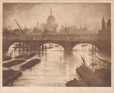 Lot 9 - Christopher R. W. Nevinson (British, 1889-1946)