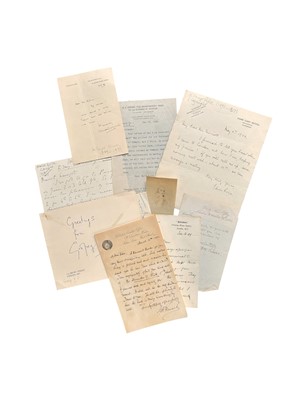Lot 77 - Autograph Collection.- Literature, Theatre, Music & Art