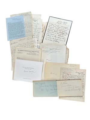 Lot 94 - Autograph Collection.- Royalty & Aristocracy, Politics & Diplomacy, Military & Naval